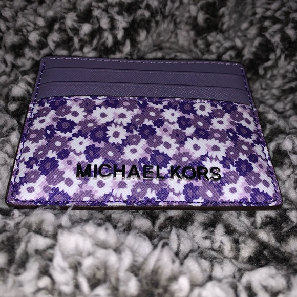 Michael Kors Accessories - Floral Michael Kors card holder